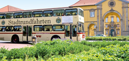 Stadtrundfahrt mit dem Doppeldeckerbus. Foto: Stadtwerke Osnabrück